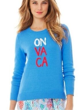Lilly Pulitzer Knit Sweater “On Vacation”